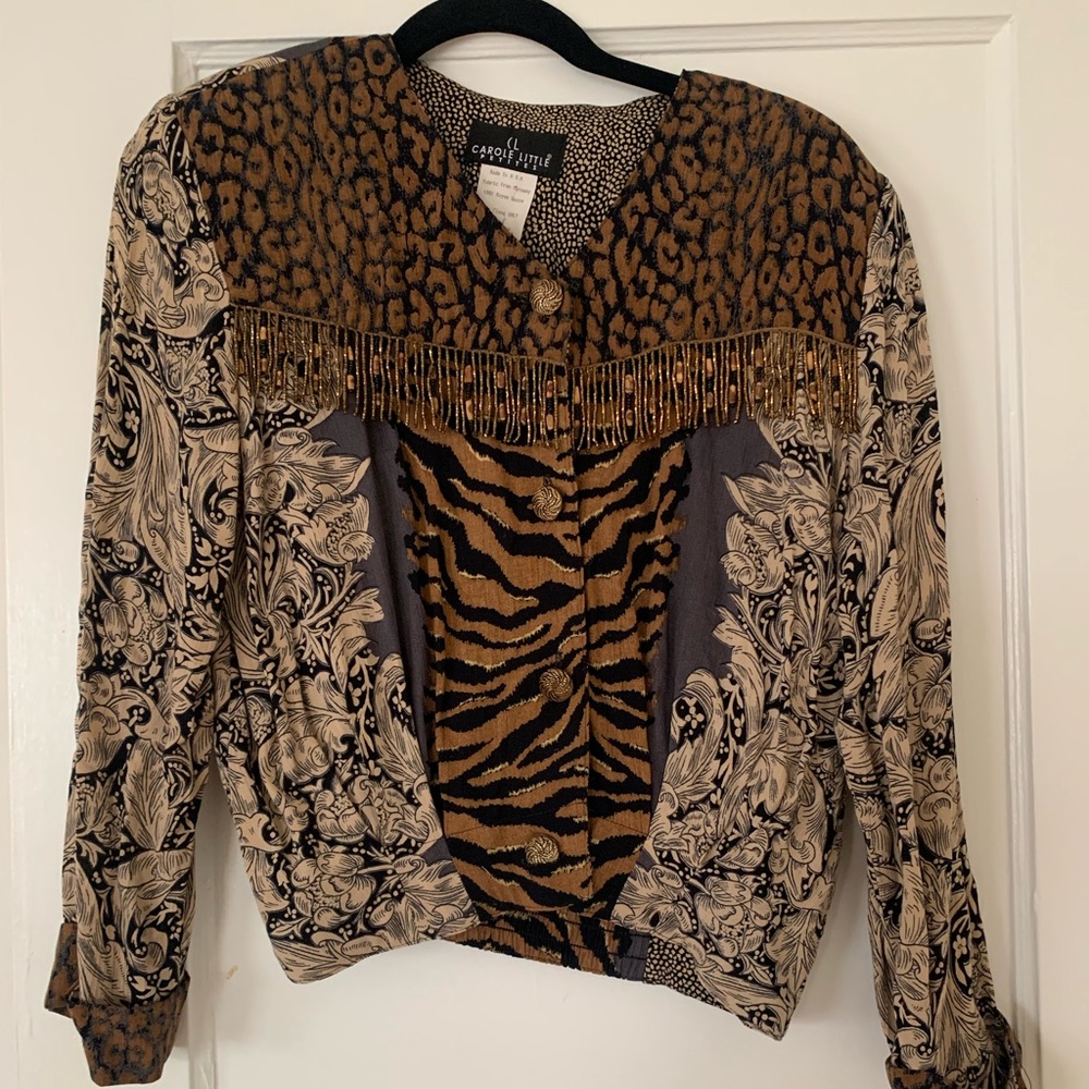 Vintage beaded cowgirl shirt